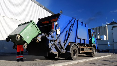 Domestic skip hire service in Canary Wharf