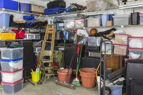 Comprehensive house clearance services being performed